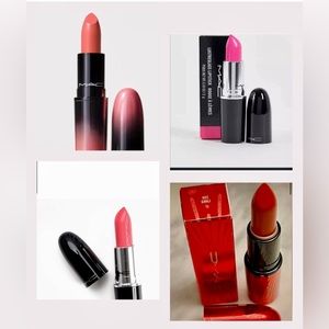 Mac lipstick bundle of 4